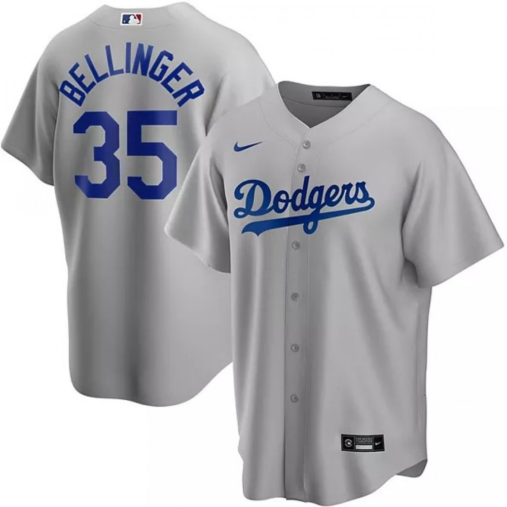 Women's Los Angeles Dodgers 2020 Gray Alternate Jersey