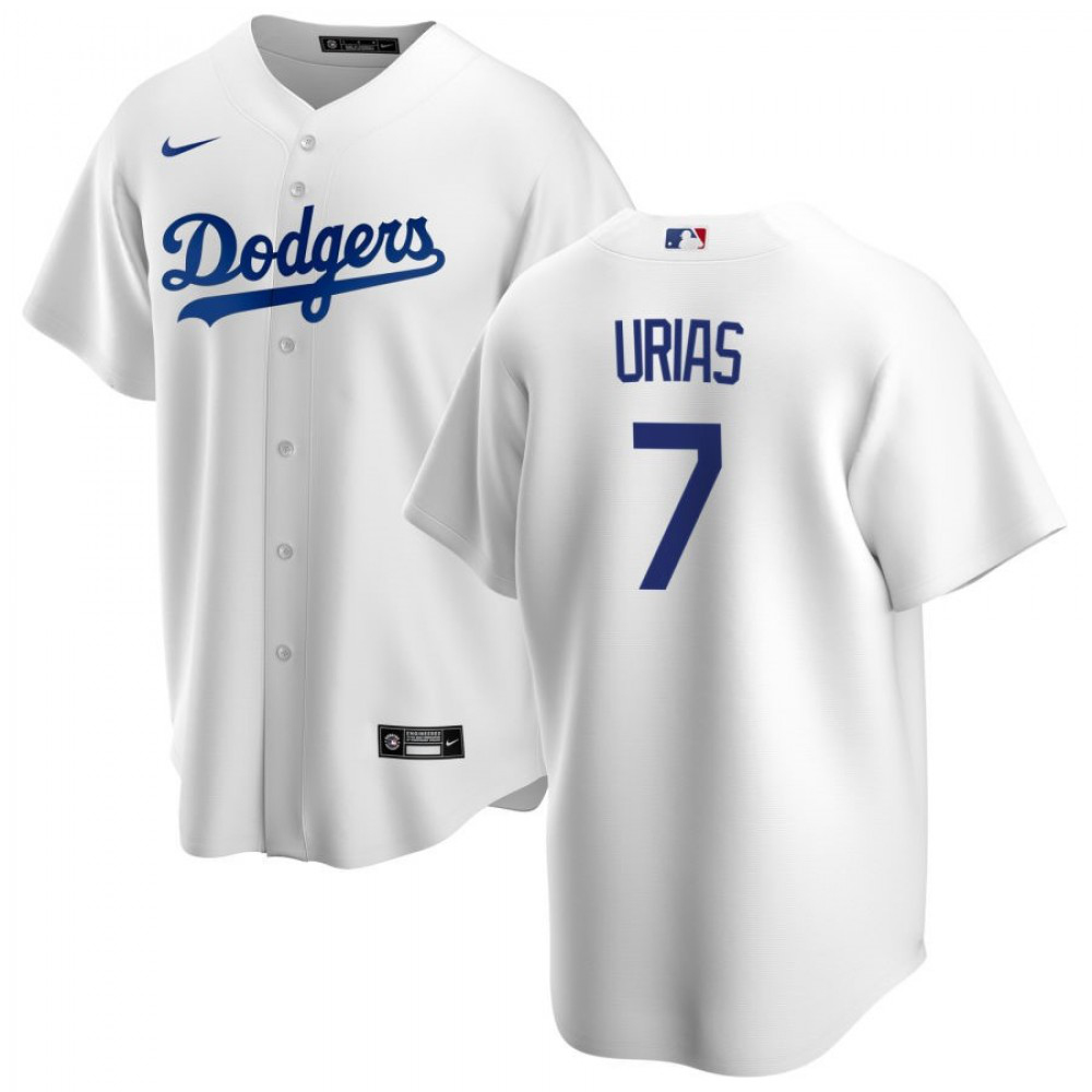 Kids' Los Angeles Dodgers 2020 White Home Jersey