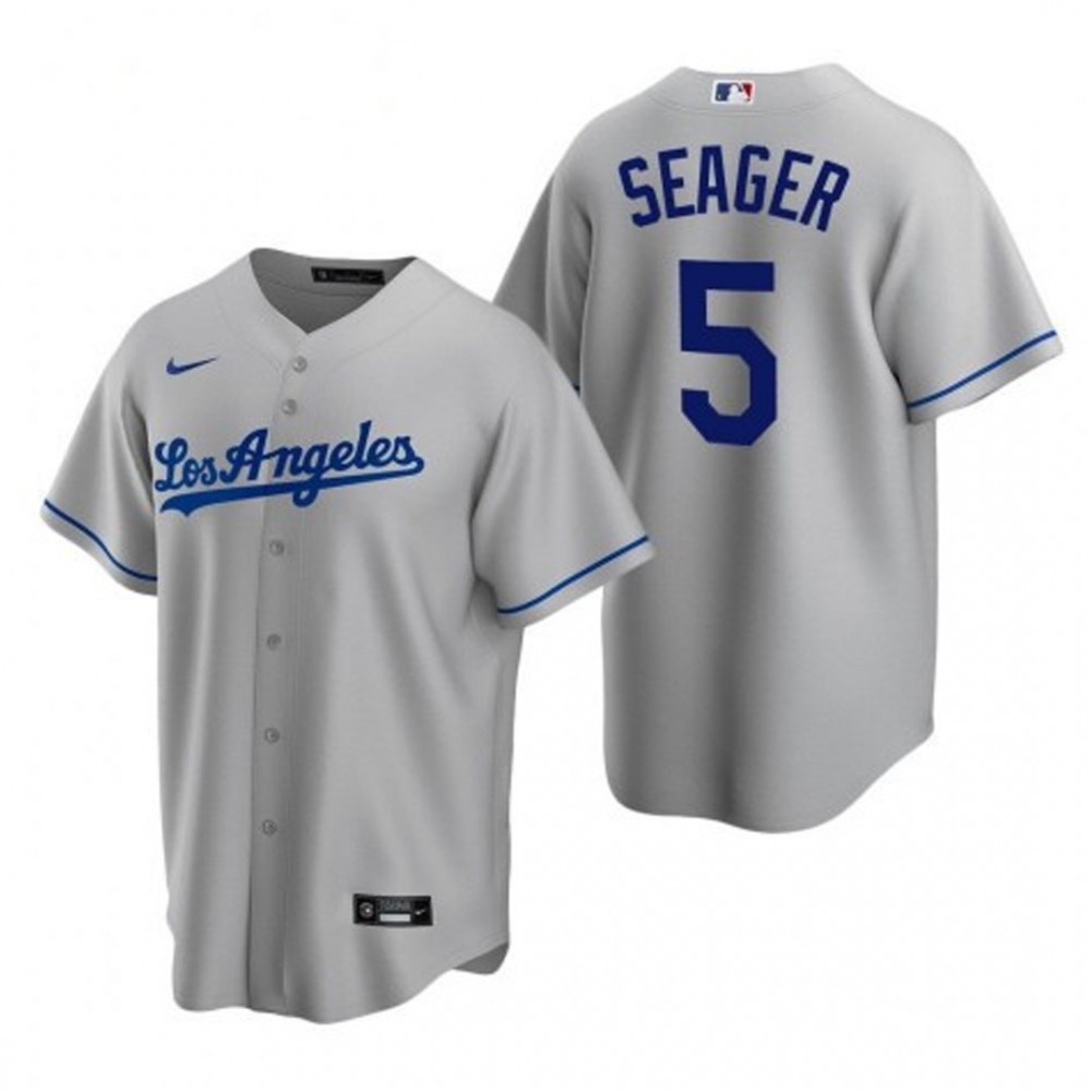 Men's Los Angeles Dodgers 2020 Gray Home Jersey