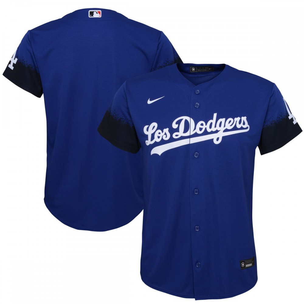 Men's Los Angeles Dodgers Royal City Replica Jersey