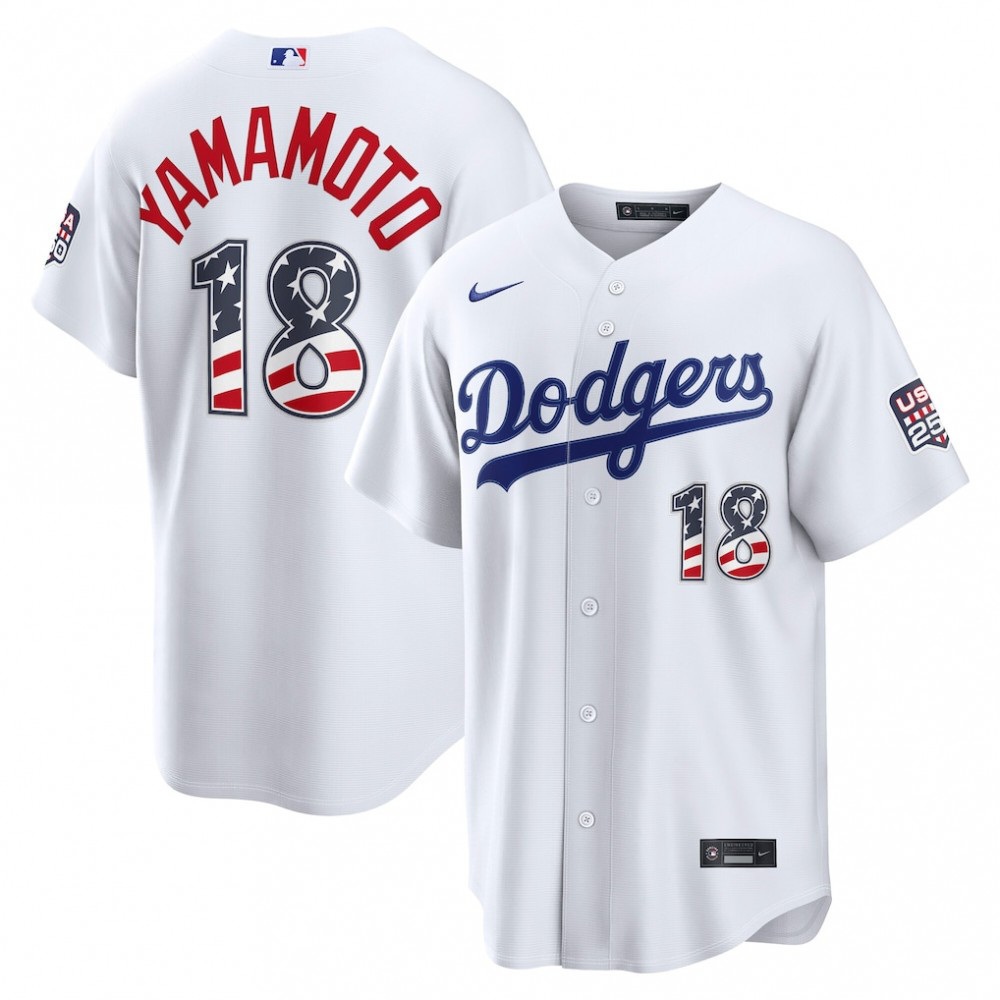 Women's Los Angeles Dodgers White Home Jersey