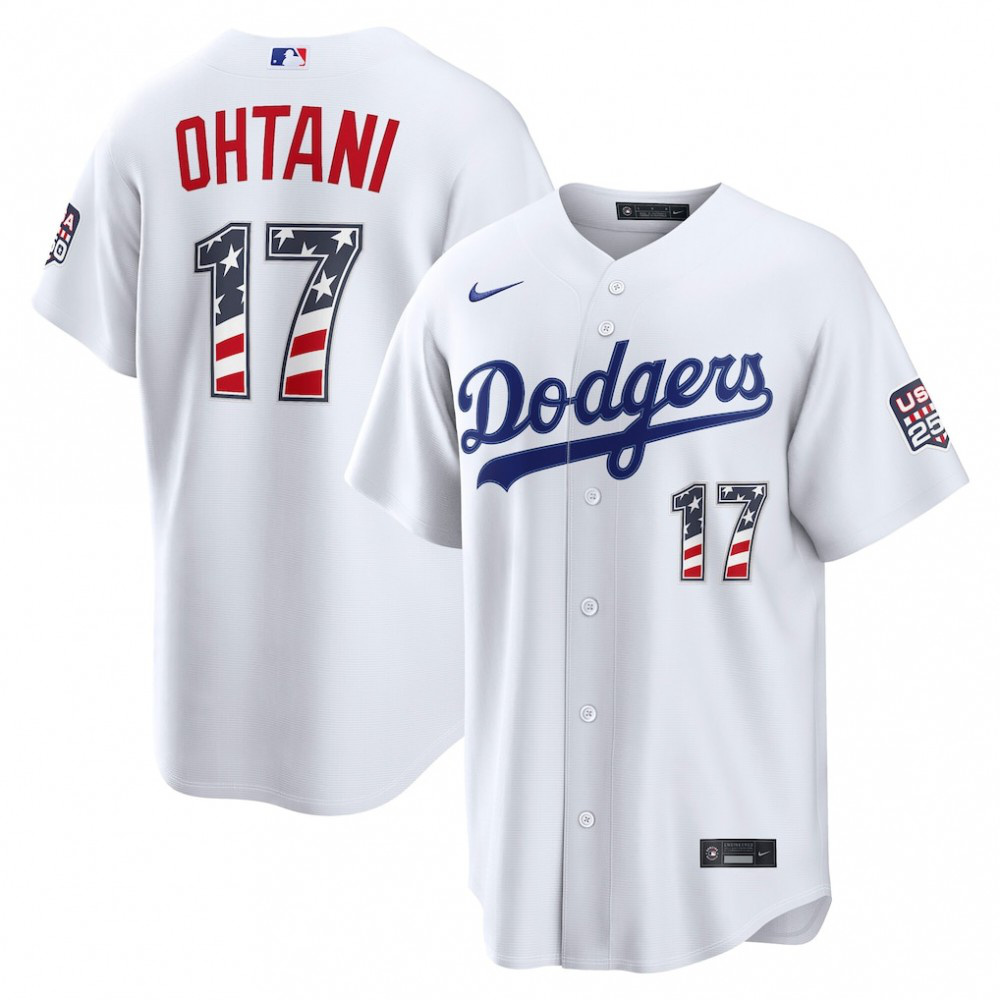 Kids' Los Angeles Dodgers White Home Jersey