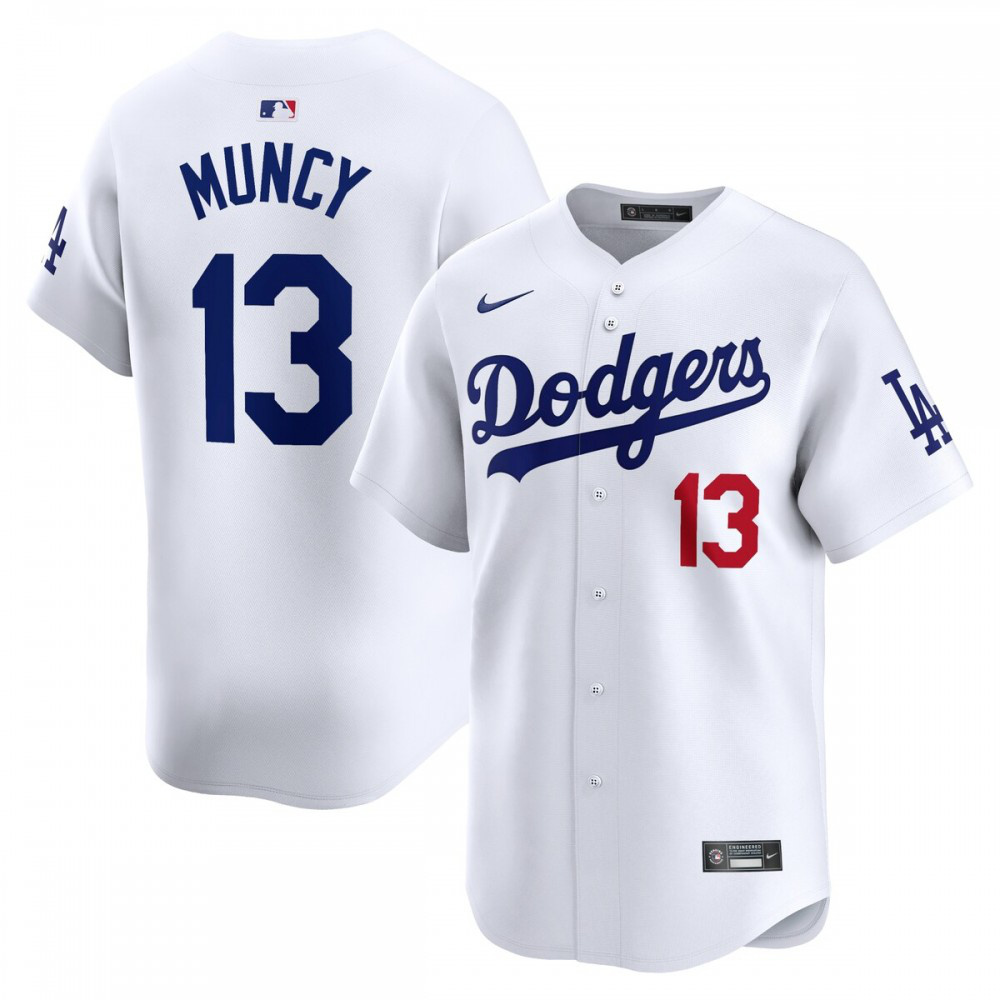 Men's Los Angeles Dodgers White Limited Jersey