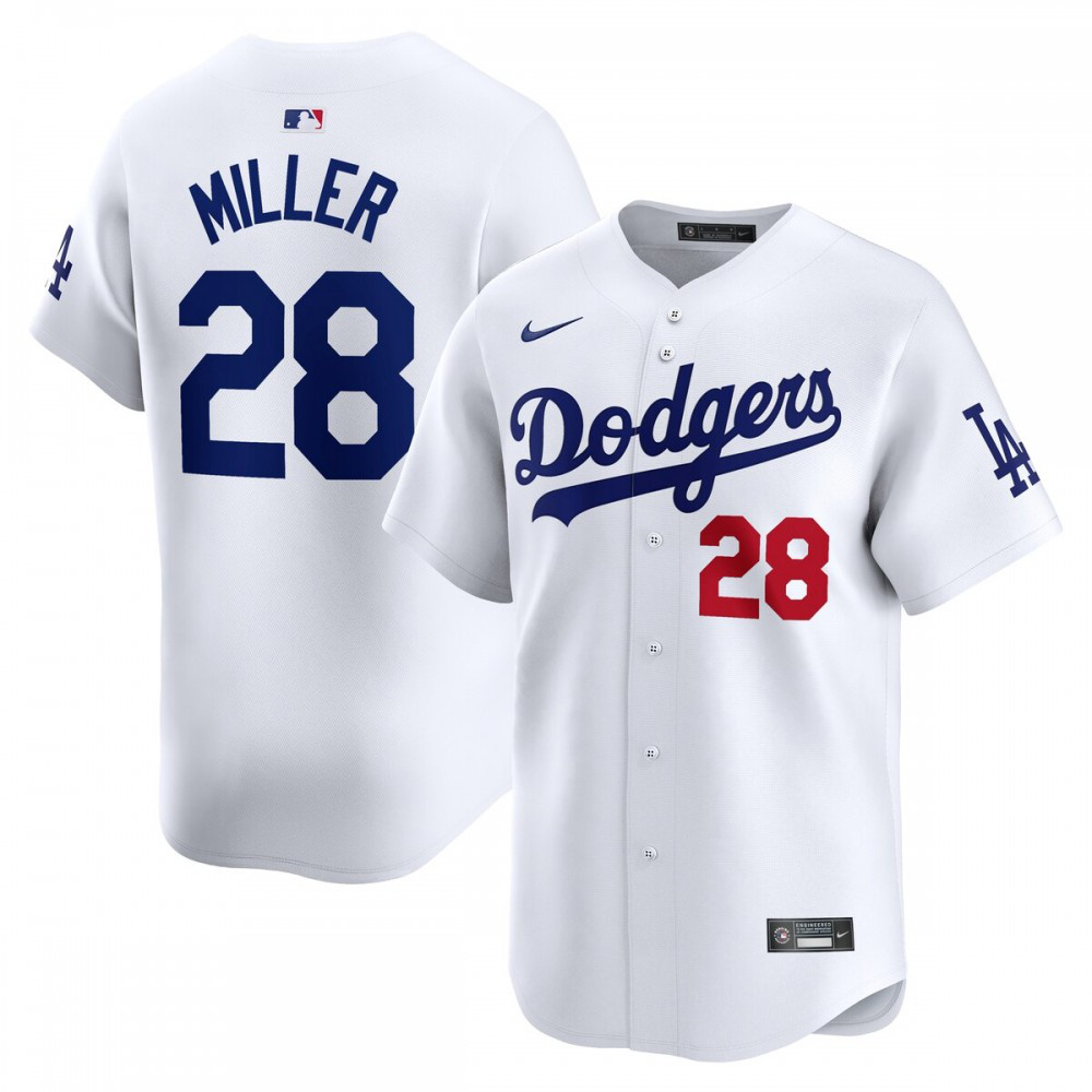Men's Los Angeles Dodgers White Limited Jersey
