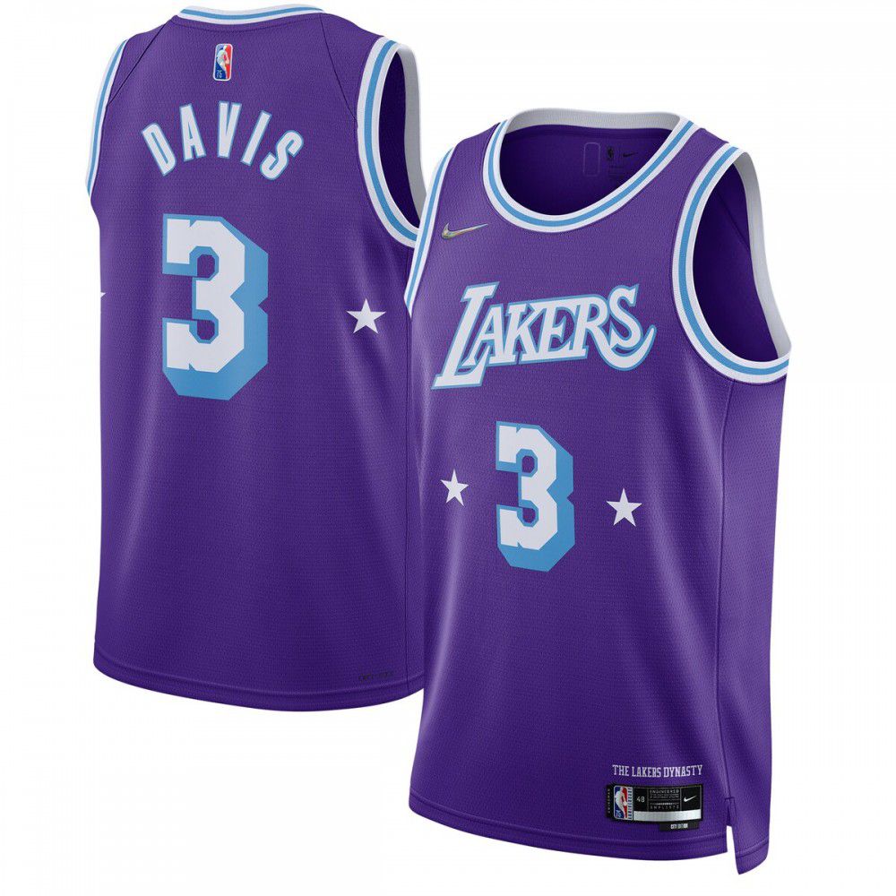 Women's Los Angeles Lakers 2021/22 Purple City Swingman Jersey