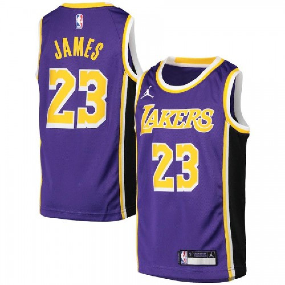 Women's Los Angeles Lakers 2020/21 Purple Statement Swingman Jersey