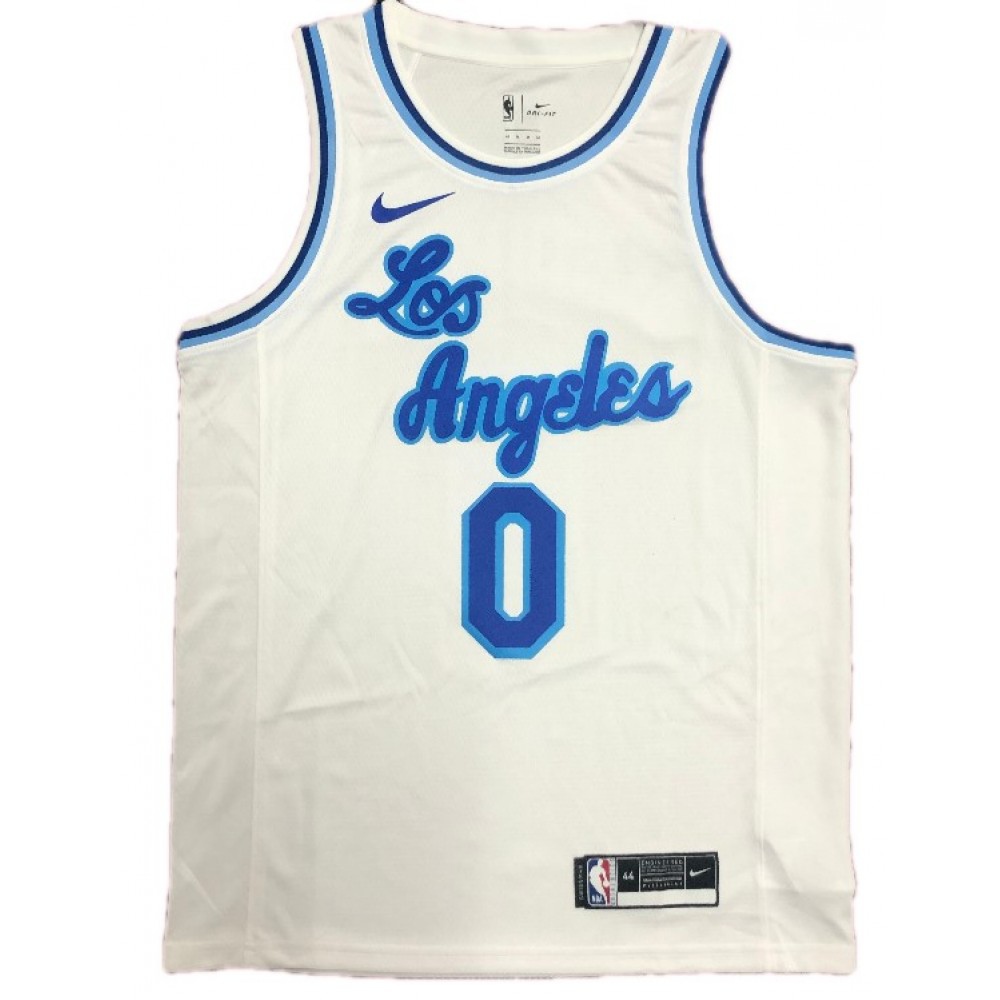 Kids' Los Angeles Lakers White Classic Swingman Jersey
