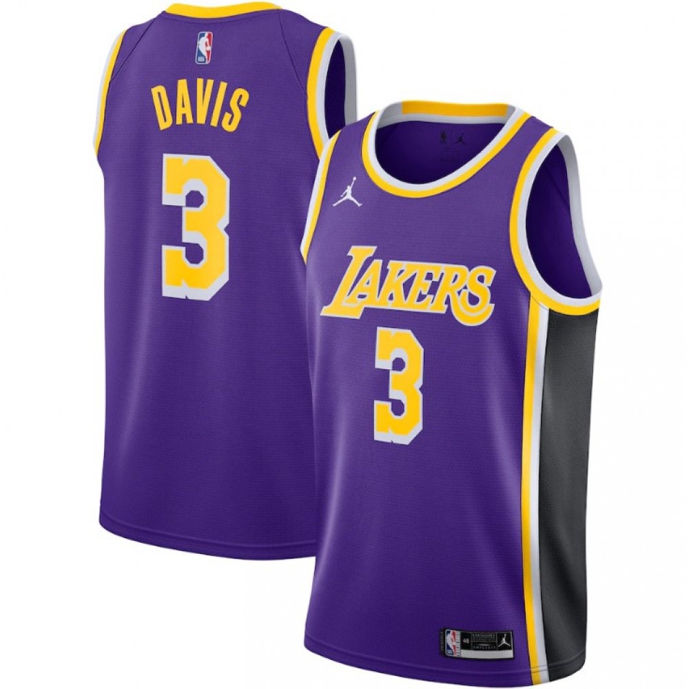 Men's Los Angeles Lakers Purple Statement Swingman Jersey