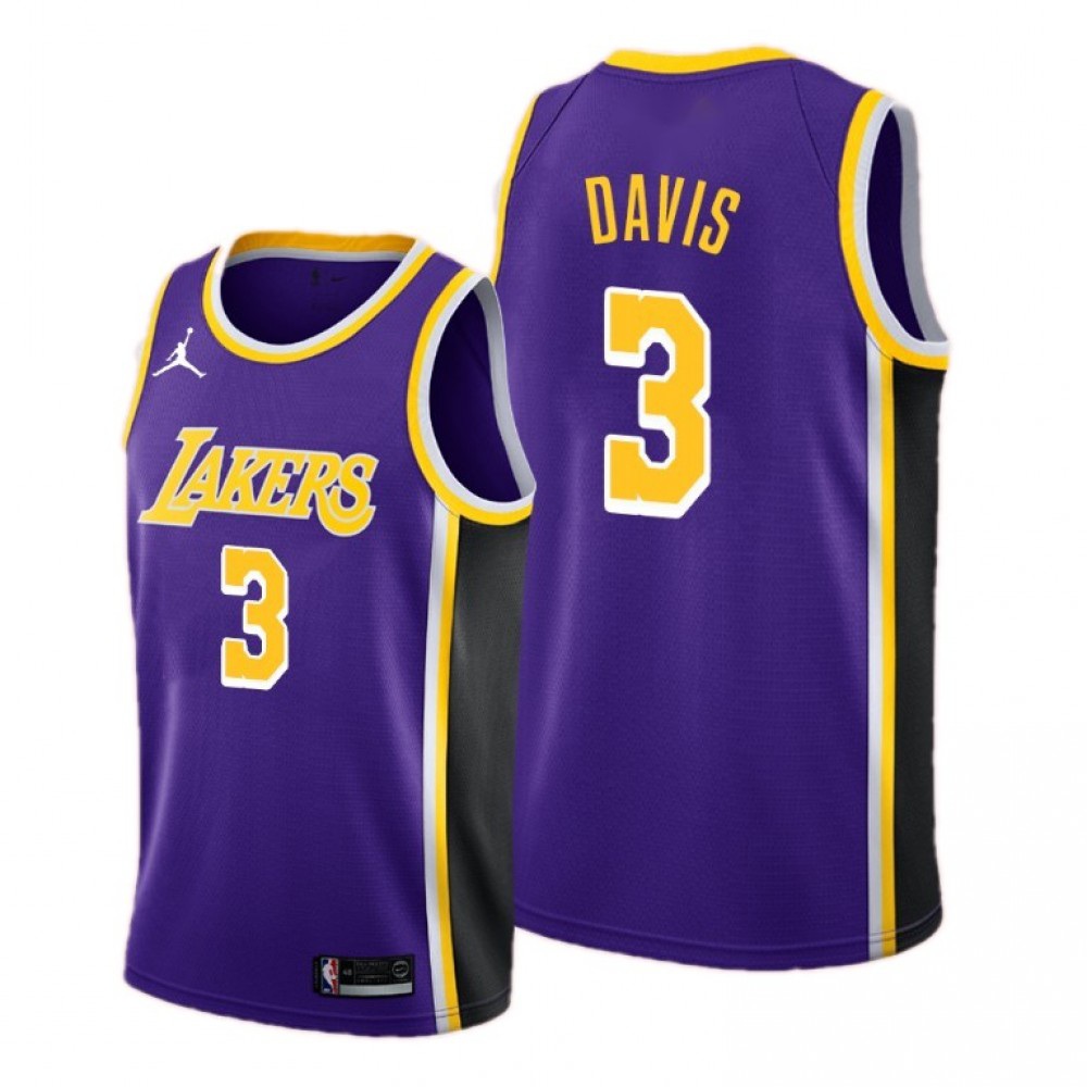 Kids' Los Angeles Lakers 2020/21 Purple Statement Swingman Jersey