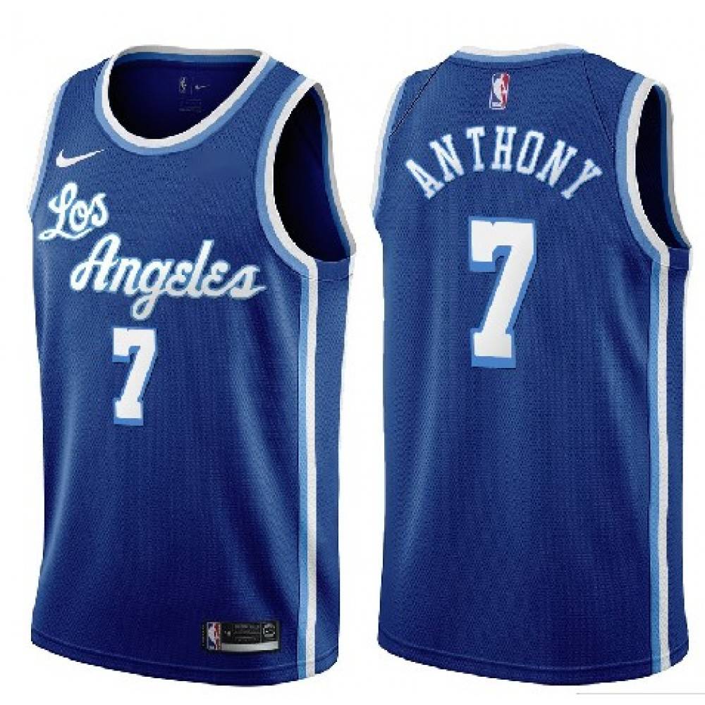 Kids' Los Angeles Lakers Blue Classic Swingman Jersey
