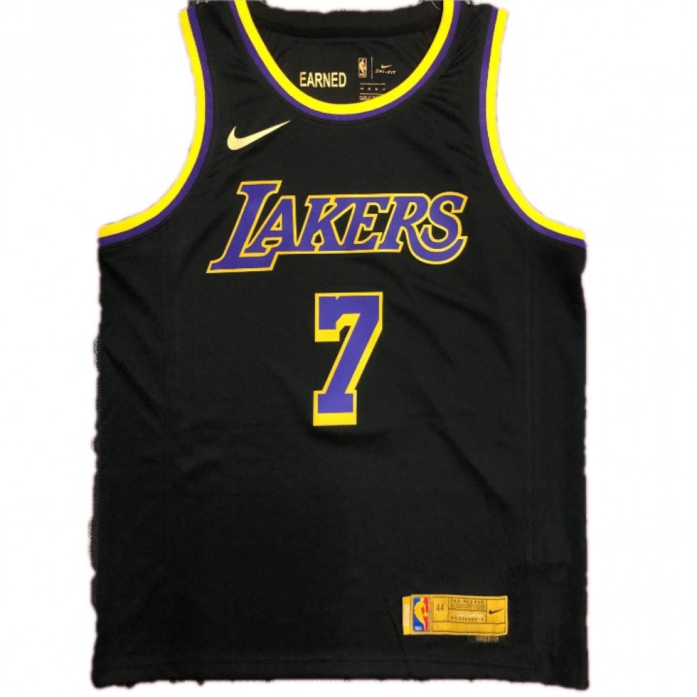 Kids' Los Angeles Lakers 2020/21 Black Swingman Jersey