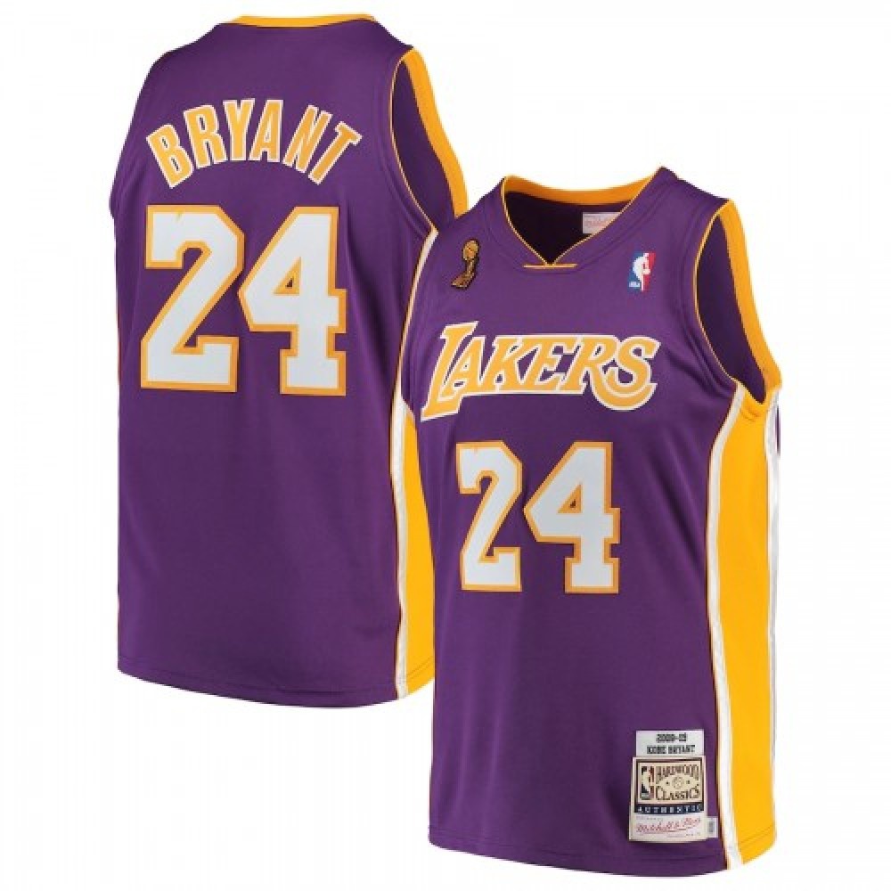 Kids' Los Angeles Lakers Purple Throwback Jersey