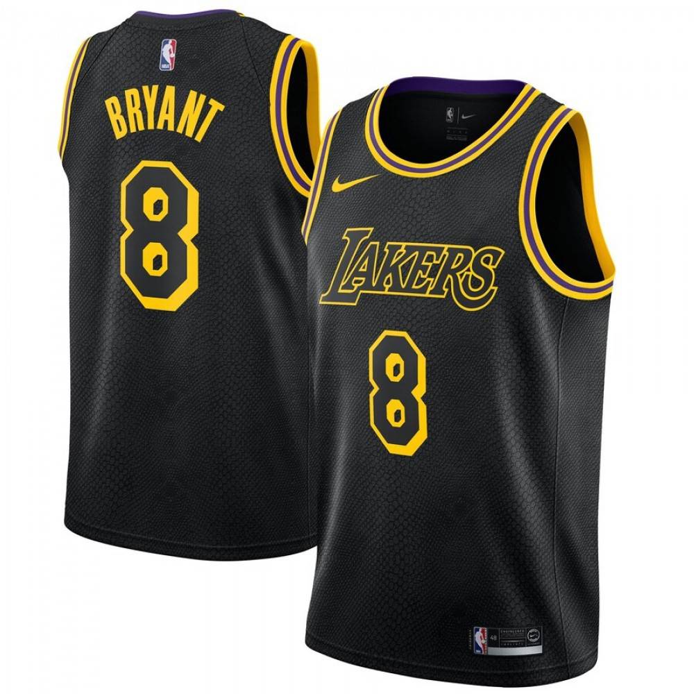 Kids' Los Angeles Lakers Black City Swingman Jersey