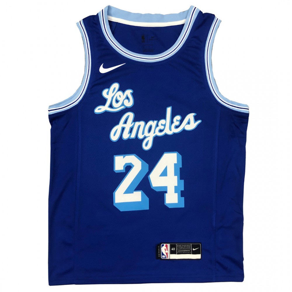 Kids' Los Angeles Lakers 2020 Blue Classic Swingman Jersey