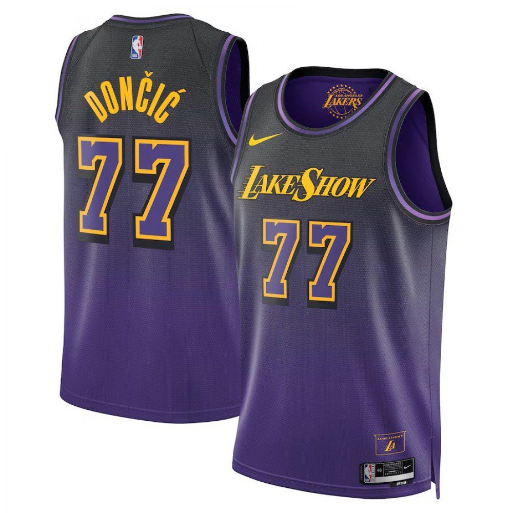 Kids' Los Angeles Lakers 2024 Purple City Swingman Jersey