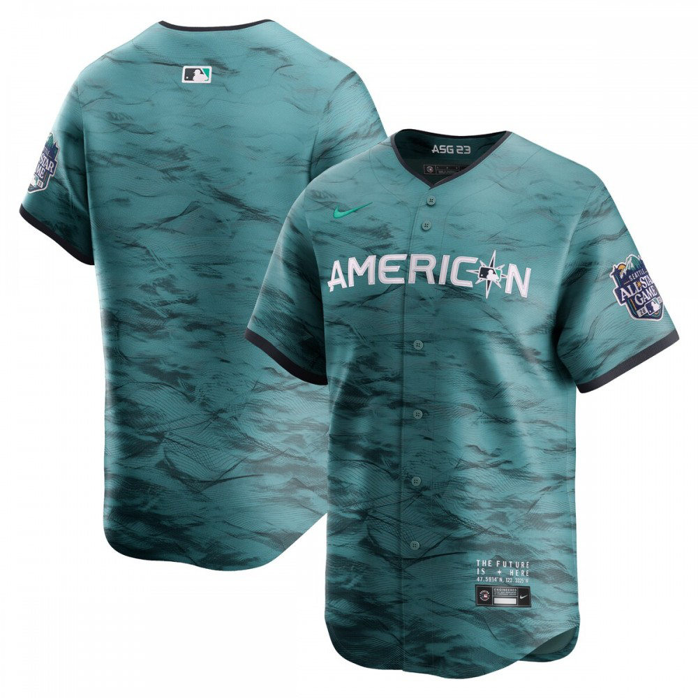 Kids' American 2023 Teal Limited Jersey