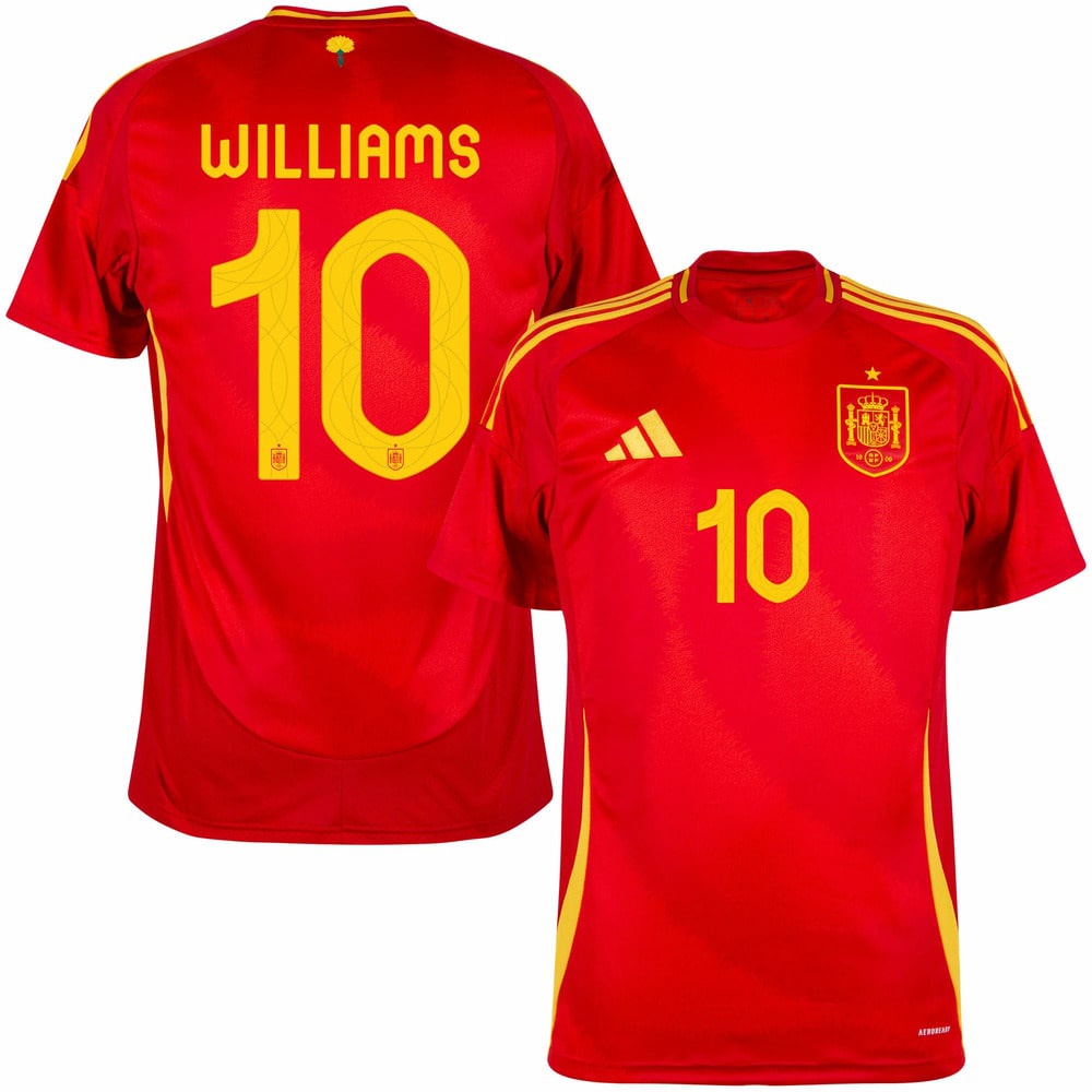 Men's Spain 2024/25 Home Jersey