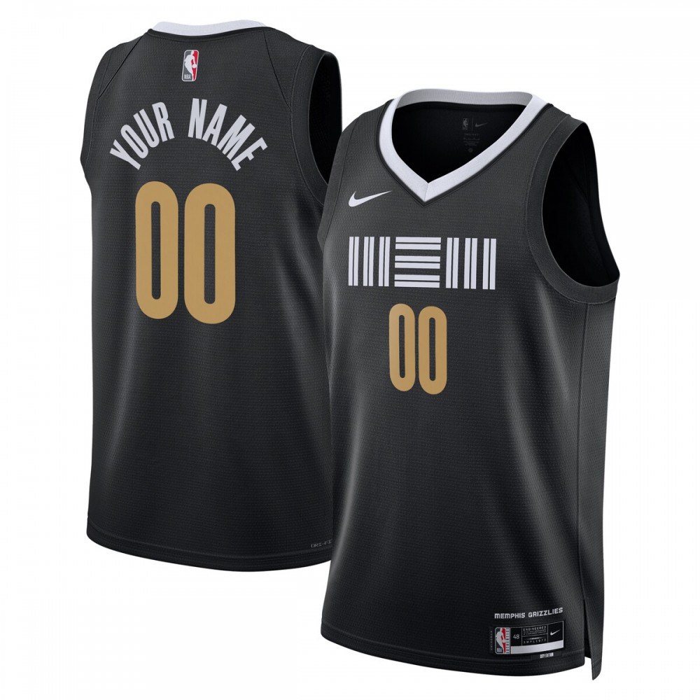 Women's Memphis Grizzlies 2023/24 Black City Swingman Jersey