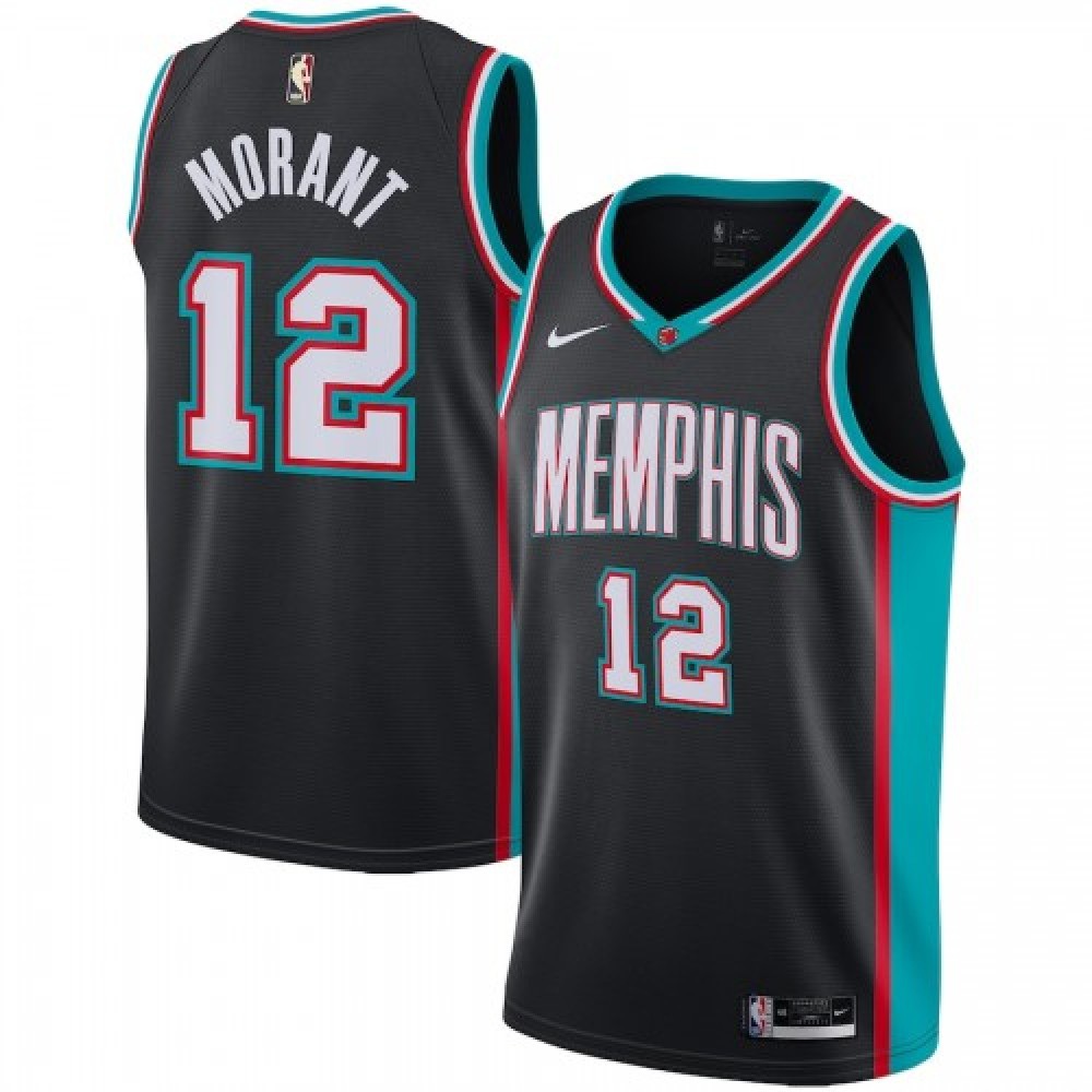 Men's Memphis Grizzlies 2020/21 Black Classic Jersey