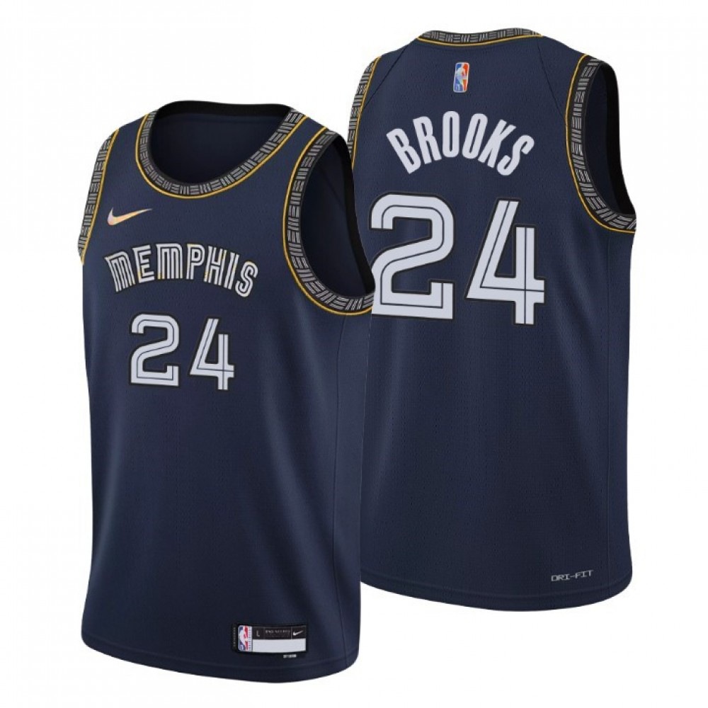 Men's Memphis Grizzlies 2021/22 Black City Swingman Jersey