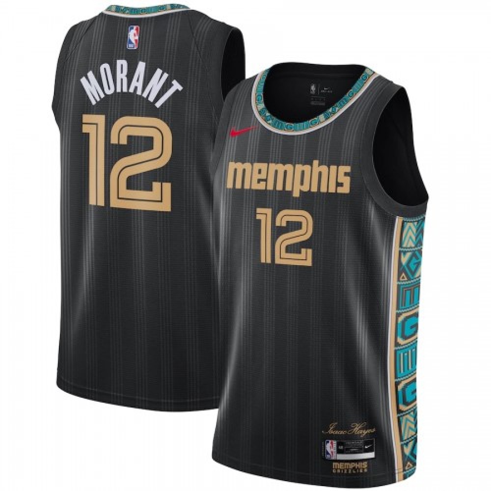 Kids' Memphis Grizzlies 2020/21 Black City Swingman Jersey