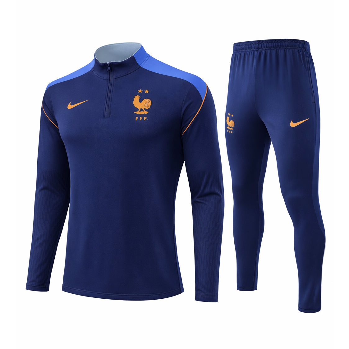 Kids' France 2025/26 Dark Training Tracksuit