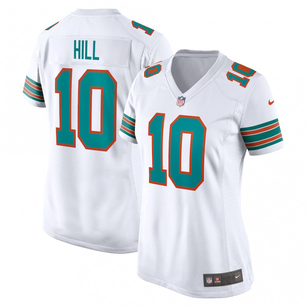 Men's Miami Dolphins White Game Jersey