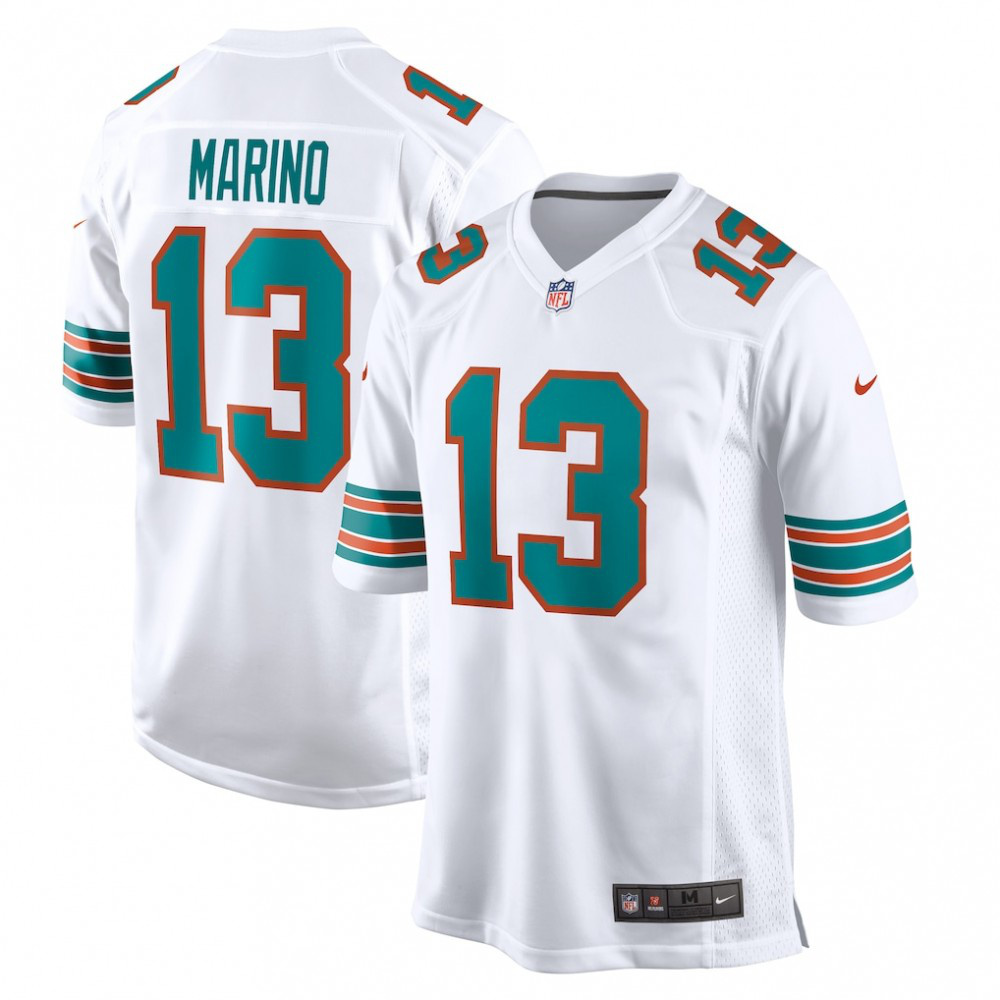 Men's Miami Dolphins White Player Jersey