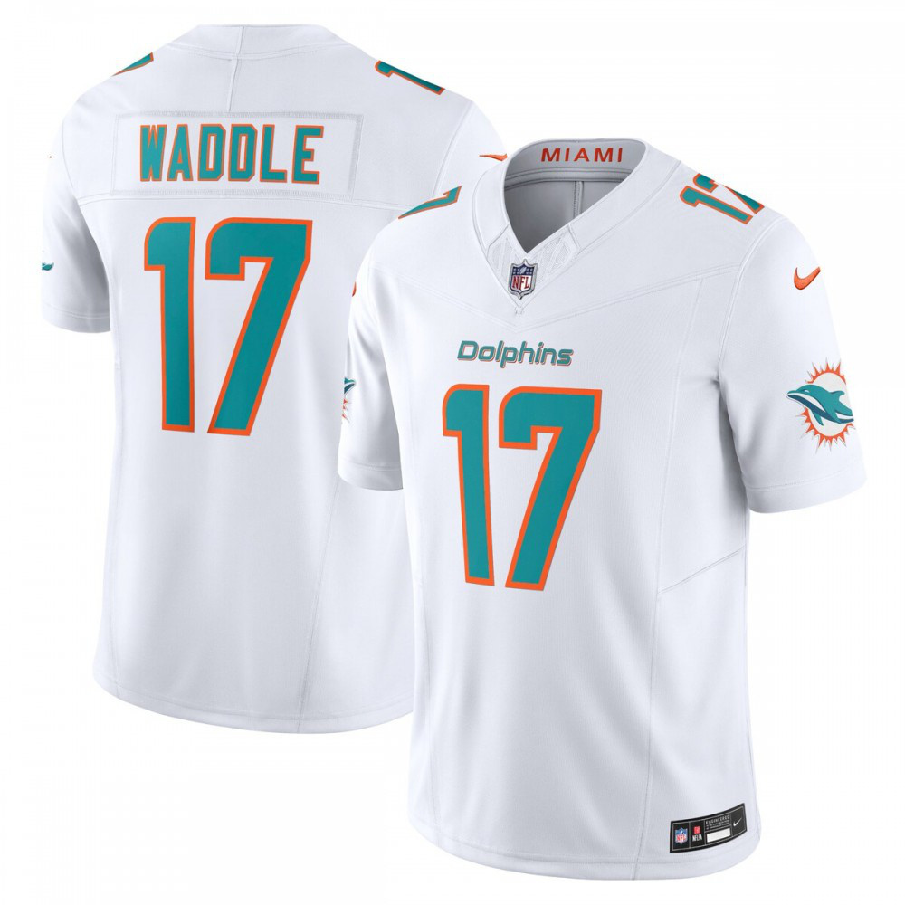 Men's Miami Dolphins White Limited Jersey