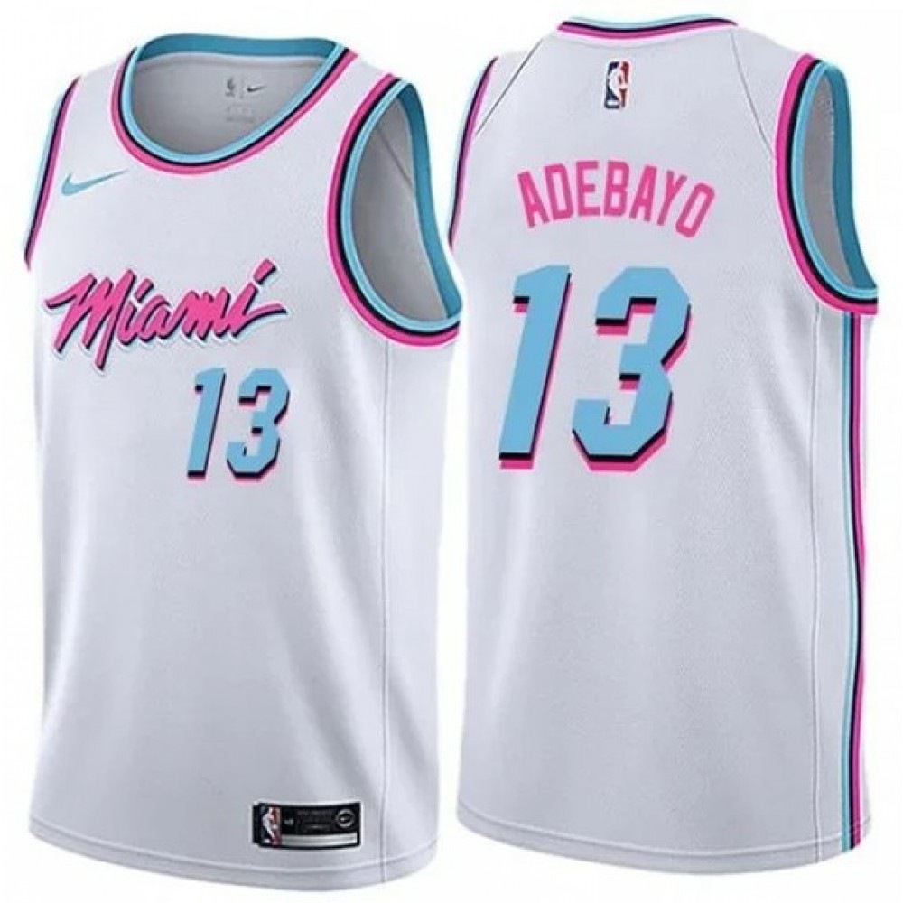 Women's Miami Heat White City Swingman Jersey