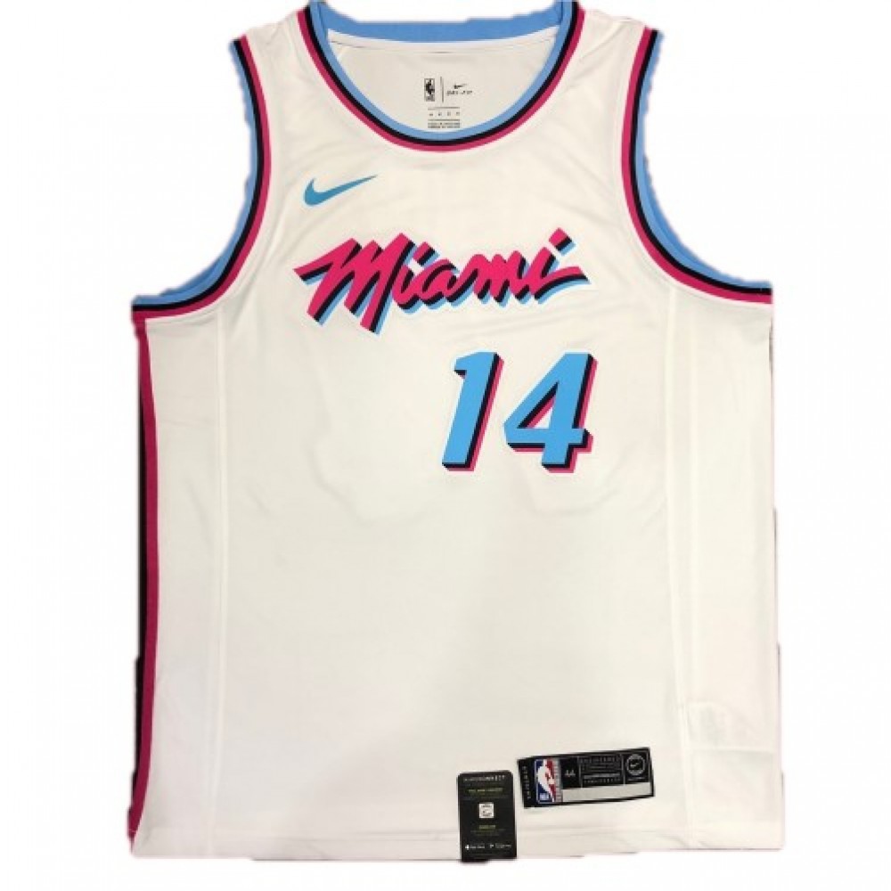 Women's Miami Heat White City Swingman Jersey
