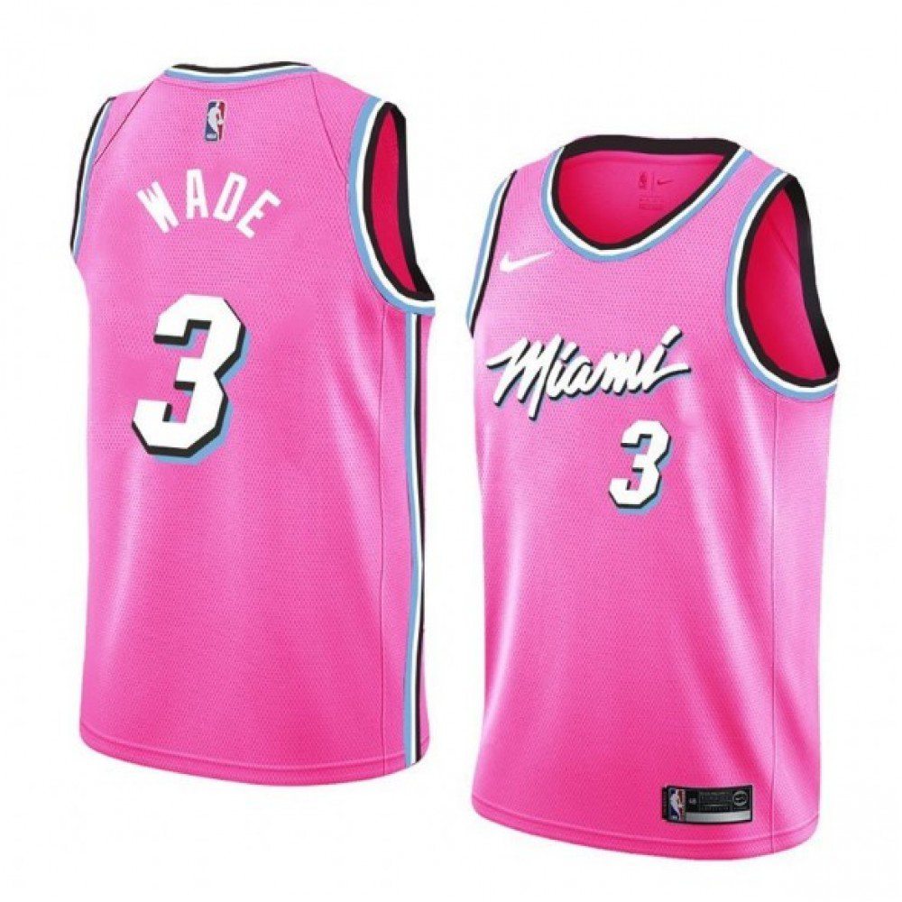 Kids' Miami Heat Pink City Swingman Jersey