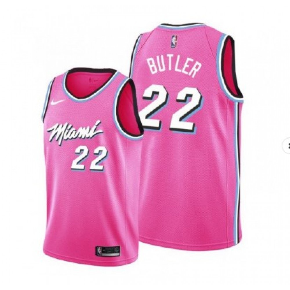 Kids' Miami Heat Pink City Swingman Jersey