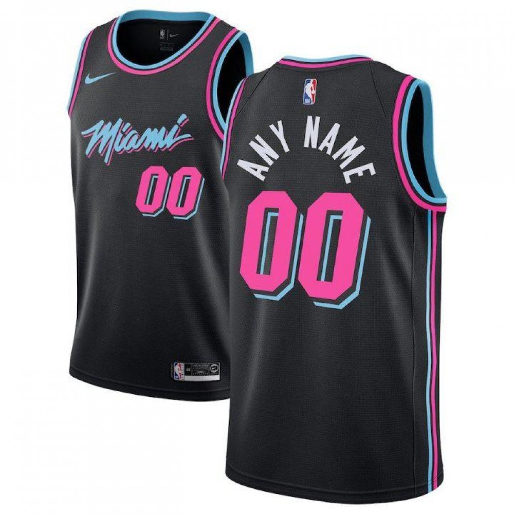 Men's Miami Heat 2019/20 Black City Swingman Jersey
