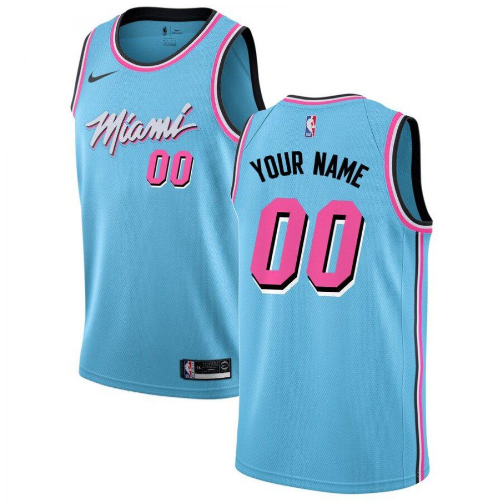 Women's Miami Heat 2019/20 Blue City Swingman Jersey