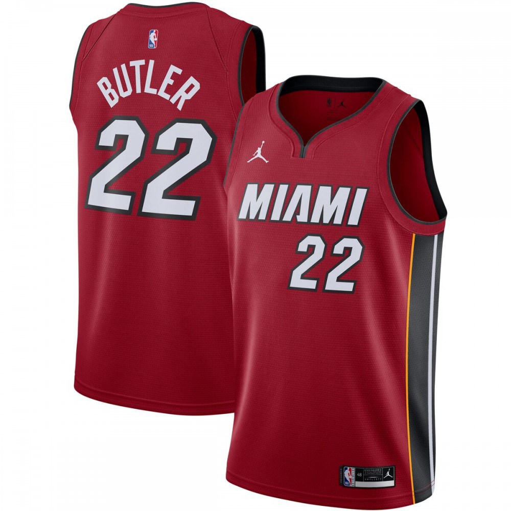 Kids' Miami Heat 2020/21 Red Statement Swingman Jersey