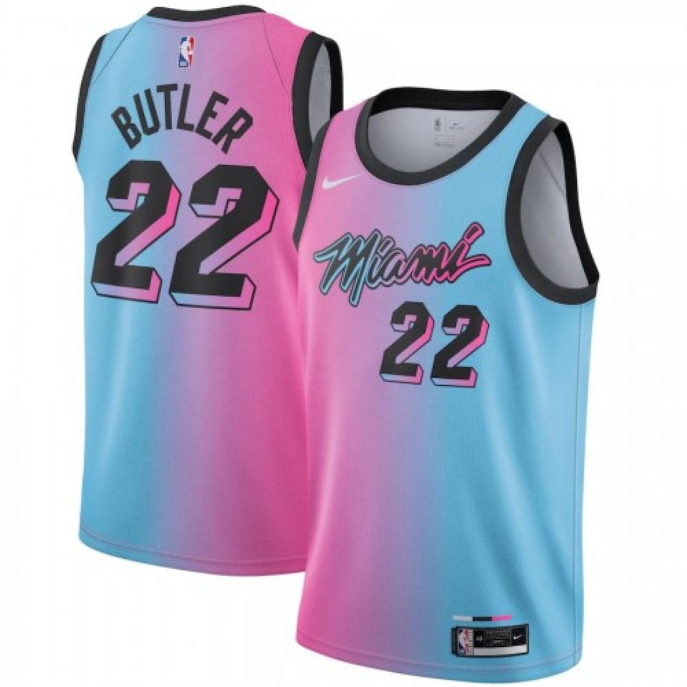 Women's Miami Heat 2020/21 Blue City Swingman Jersey
