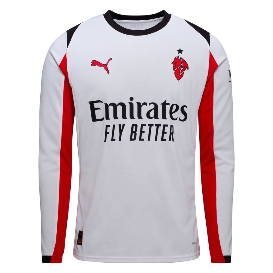 Kids' Milan 2025/26 Away Long Sleeve Jersey