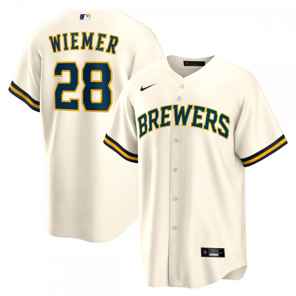 Women's Milwaukee Brewers Cream Player Jersey