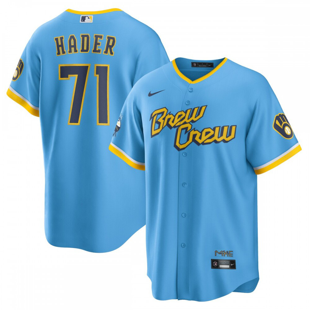 Women's Milwaukee Brewers 2022 Powder City Player Jersey