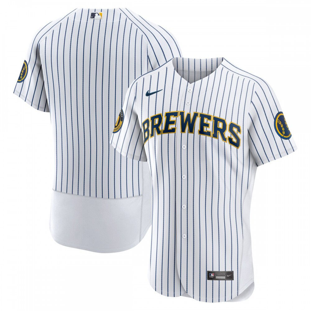 Women's Milwaukee Brewers White Alternate Jersey