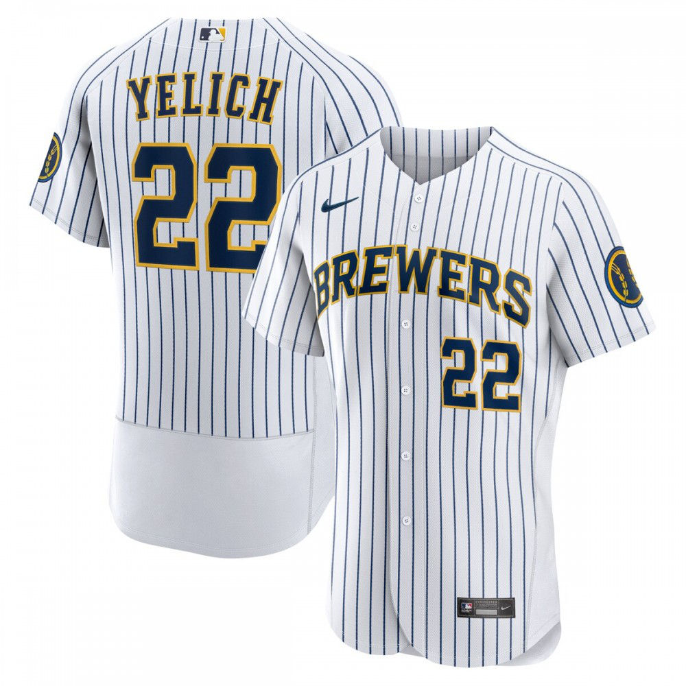 Kids' Milwaukee Brewers White Player Jersey