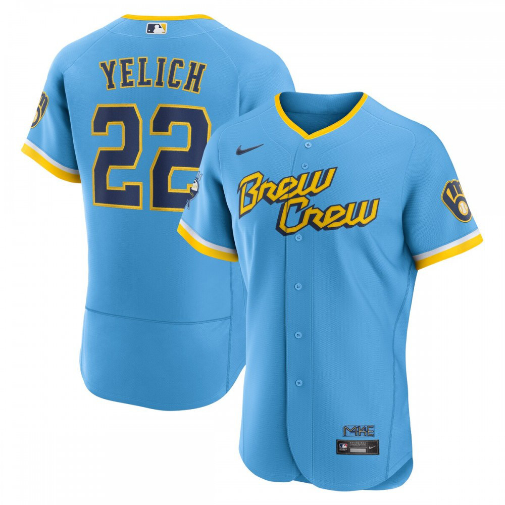 Kids' Milwaukee Brewers 2022 Powder City Player Jersey