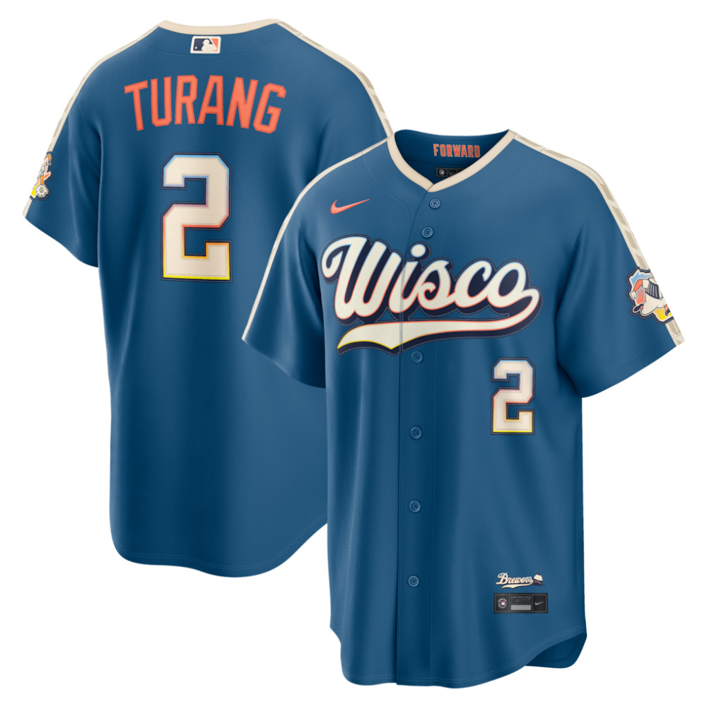 Men's Milwaukee Brewers 2026 Blue City Jersey