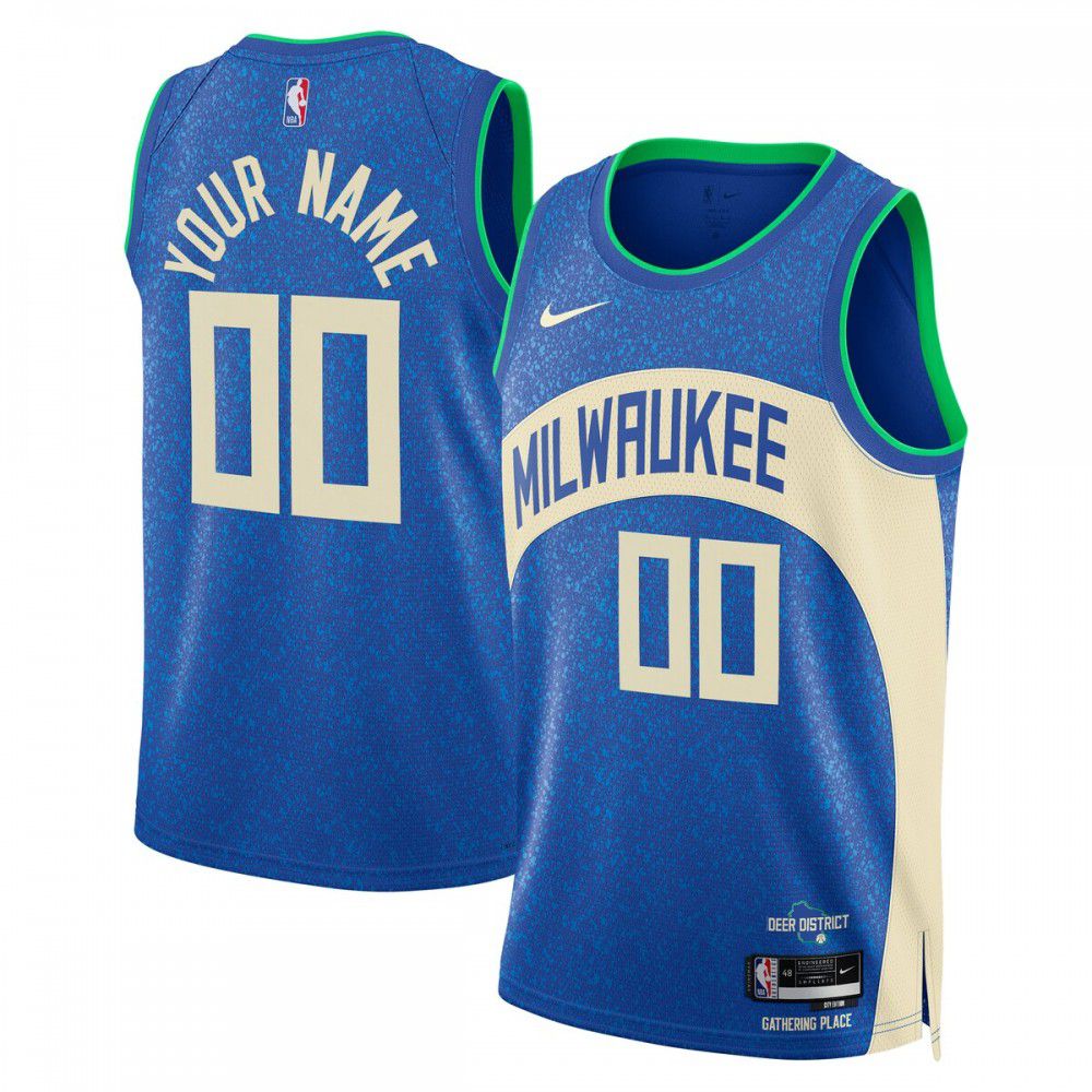 Women's Milwaukee Bucks 2023/24 Royal City Swingman Jersey