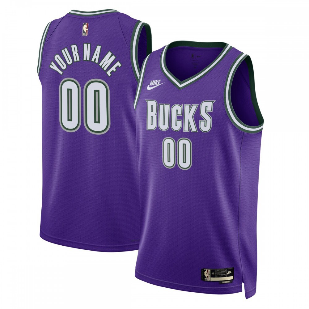 Women's Milwaukee Bucks 2022/23 Purple Classic Swingman Jersey