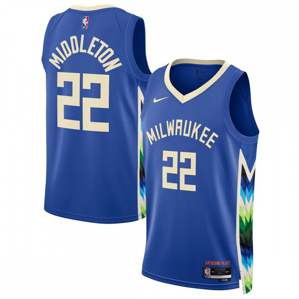 Women's Milwaukee Bucks 2022/23 Royal City Swingman Jersey