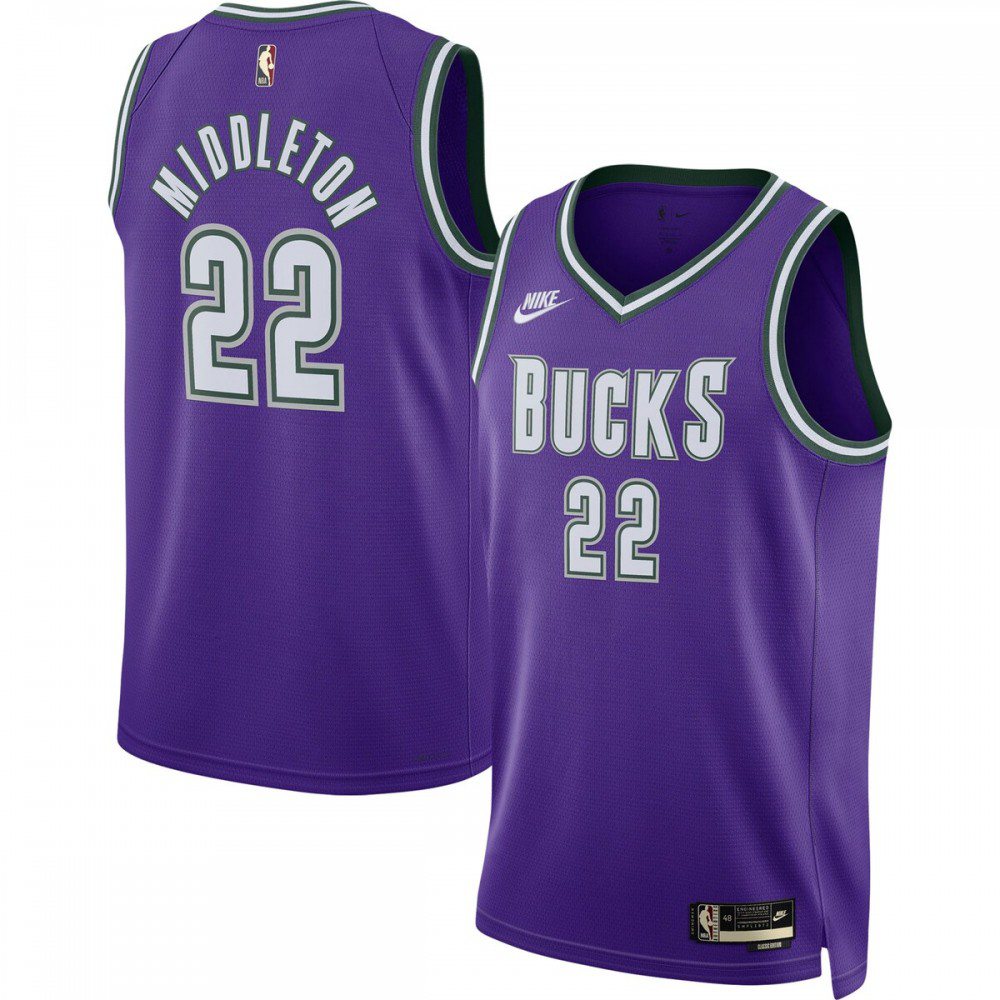 Women's Milwaukee Bucks 2022/23 Purple Classic Swingman Jersey
