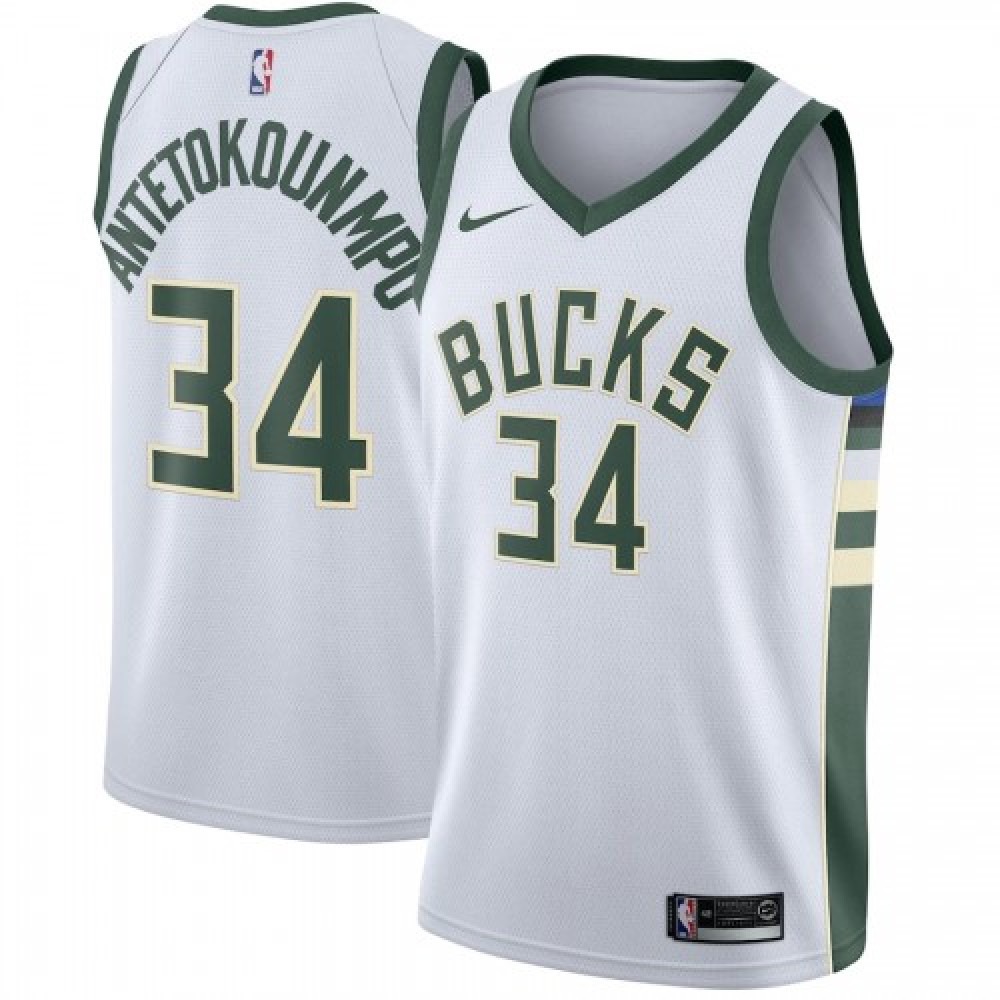 Women's Milwaukee Bucks White Swingman Jersey