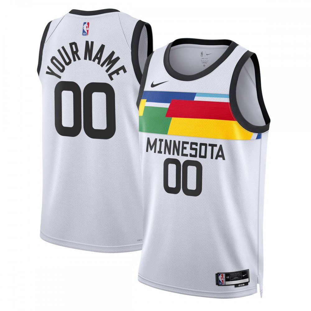 Women's Minnesota Timberwolves 2022/23 White City Swingman Jersey